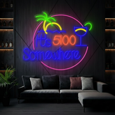 It's 5 O'clock Somewhere Neon Sign Shop Decor Neon Sign