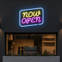 Open Led Neon Sign Shop Door Decor Sign