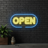 Custom Open Neon Sign for Shop Decor Wall Decor Art