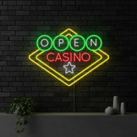 Open Led Neon Sign Shop Decor Sign