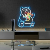 Anime Led Neon Sign Personalized Gifts Gaming Room Decor Sign