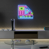 Cute Cartoon LED Neon Sign Kids Room Decor Sign - VN03 - Customneonstudio