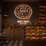 Donuts Neon sign Shop Decor Neon Sign