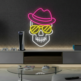 Skull Neon Sign Gaming Room Decor Sign - VN03 - Customneonstudio