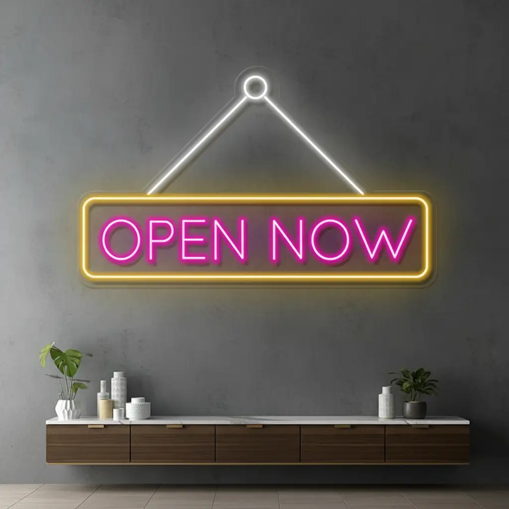 Open Now Led Neon Sign Shop Decor Sign