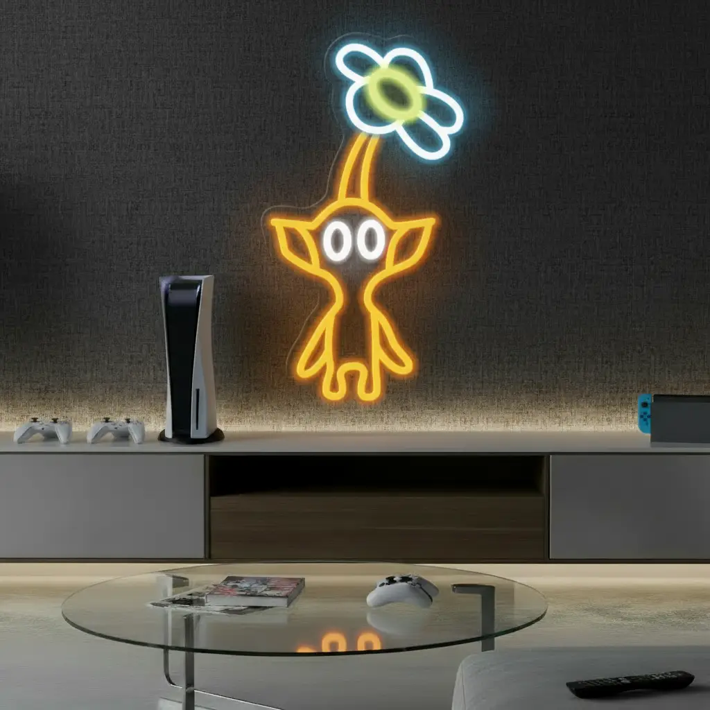Pikmi Neon Sign Gaming Room Decor Sign