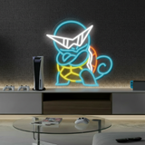 Squirtle Cartoon Neon Sign Gaming Room Decor Sign - VN03 - Customneonstudio
