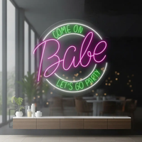 Come Babe Led Neon Sign Party Decor Sign