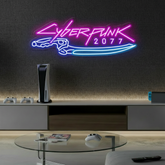 Cyberpunk 2077 Neon Sign for Gaming Room Decor