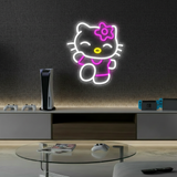 Hello Kitty Neon Sign for Girls Gift Room Wall Decor - VN03 - Customneonstudio