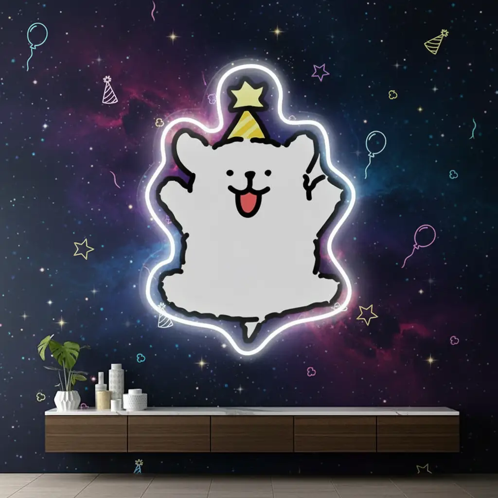Cartoon Led Neon Sign Kids Gift