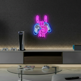 Game Hand Led Neon Sign Gaming Room Decor Sign - VN03 - Customneonstudio