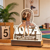 Yoga Challenge "Double-tree" Pose Night Light Souvenir SGTN036