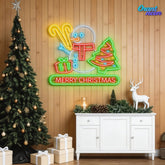 Neon Snowman: Bringing Christmas to Life Neon Sign Light Artwork