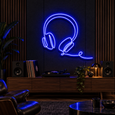 Headphones Line Art
