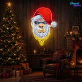 Swag Santa Neon Sign Light Artwork
