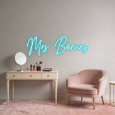 Custom Neon: Mrs. Barnes