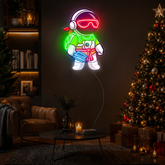Astronaut Ninja Led Neon Acrylic Artwork