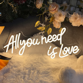 All You Need Is Love Neon Sign