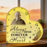 Always On My Mind Forever In My Heart - Personalized Photo Light Box