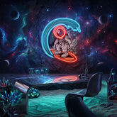 Astronaut Surfing Artwork Led Neon Sign Light