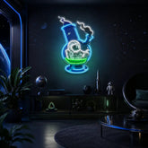 Astronaut Bong Led Neon Acrylic Artwork