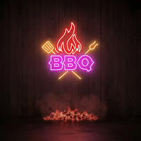 BBQ Neon Signs Led Neon Sign Party Decor Neon Sign