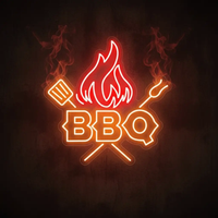 BBQ Neon Signs Led Neon Sign Party Decor Neon Sign