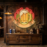 Beer Festival LED Neon Sign Light Pop Art