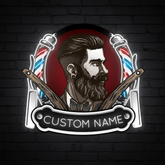 Barber Shop Neon Sign Shop Wall Decor Art