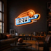 Basketball Go Hard LED Neon Sign Light Pop Art