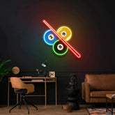 Best Billiards Room Ideas Artwork Led Neon Sign Light