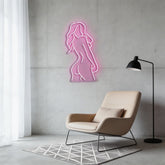 Beauty Pose Neon Sign