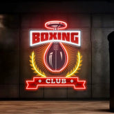 Boxing Clubs Artwork Led Neon Sign Light