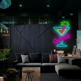 Cocktail Neon Sign for Party&Bar Decor - VN03 - Customneonstudio