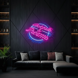 Cocktails And Dreams Neon Sign Bar Decor Neon Sign - VN03 - Customneonstudio