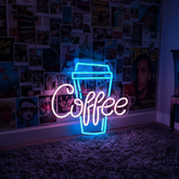 Coffee Led Neon Sign for Cafe Shop Decor