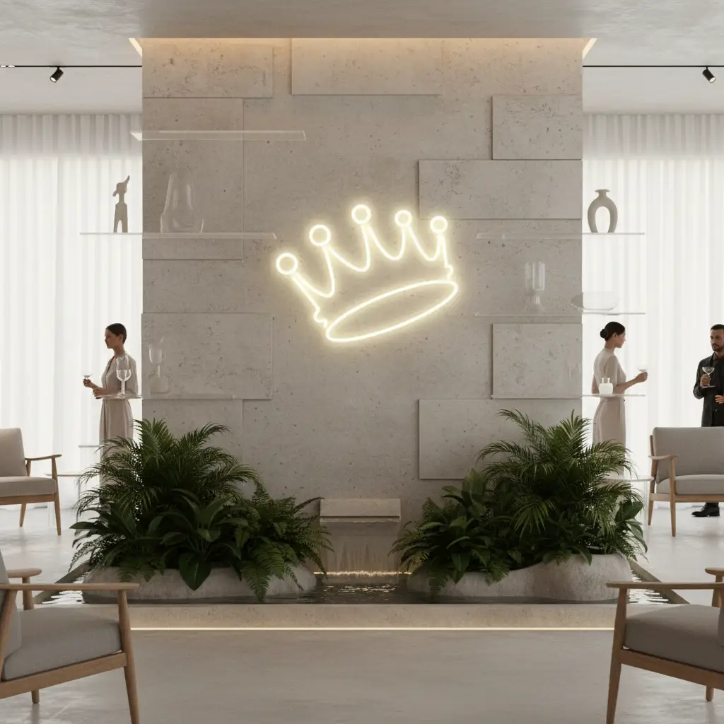 Crown Neon Sign Home Decor Neon Sign