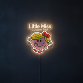 Custom Little Miss Neon Sign Cartoon Neon Sign Kids Room Decor