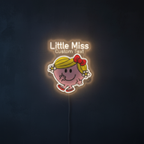 Custom Little Miss Neon Sign Cartoon Neon Sign Kids Room Decor