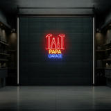 Custom Name Garage Neon Garage Light Sign