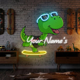Custom Your Name Sign Gift For Kids, Birthday Led Neon Sign Light