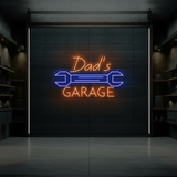 Custom Garage Led Neon Sign Men Gift Neon Light