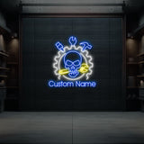 Custom Garage Neon Sign Man Cave Gift