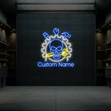 Custom Garage Neon Sign Man Cave Gift