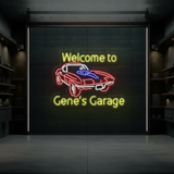 Custom Personalized Garage Led Neon Sign