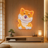 Cute Shiba LED Neon Sign Light Pop Art