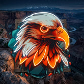 Eagle Head LED Neon Sign Light Pop Art