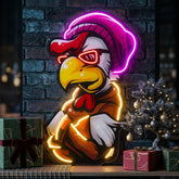 Rooster Hoodie LED Neon Sign Light Pop Art