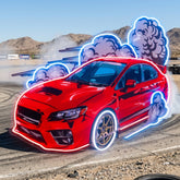 Car Fire LED Neon Sign Light Pop Art